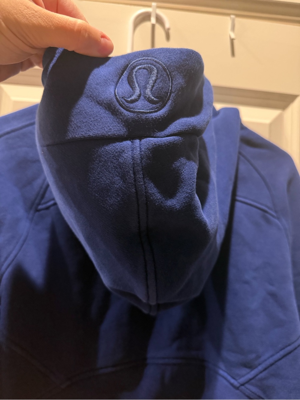 lululemon athletica Psychic Blue Half Zip Scuba - Picture 3 of 4